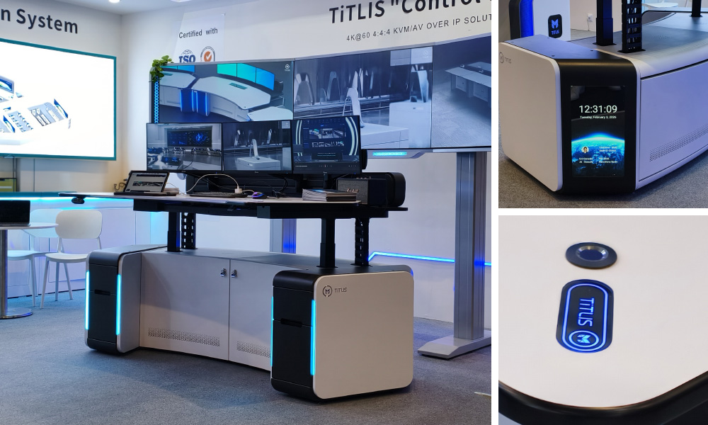 consol-titlis-ISE2026 Titlis, fabricant de mobilier pour salles de contrôle chinois