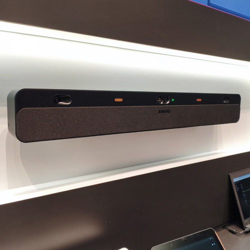intellimix-bar-pro-shure-ise2026 IntelliMix Bar Pro de chez Shure, pour les salles de crises moyennes